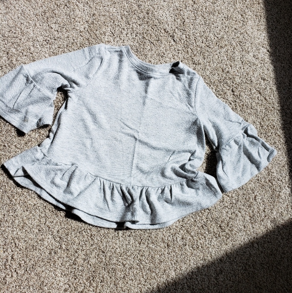 Toddler girl flowy top